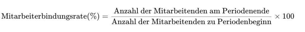 Mitarbeiterbindungsrate